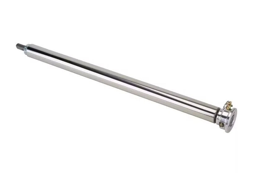 Hot Rod 32'' Universal Steering Column w Wheel hub Stainless Polished S81076-32