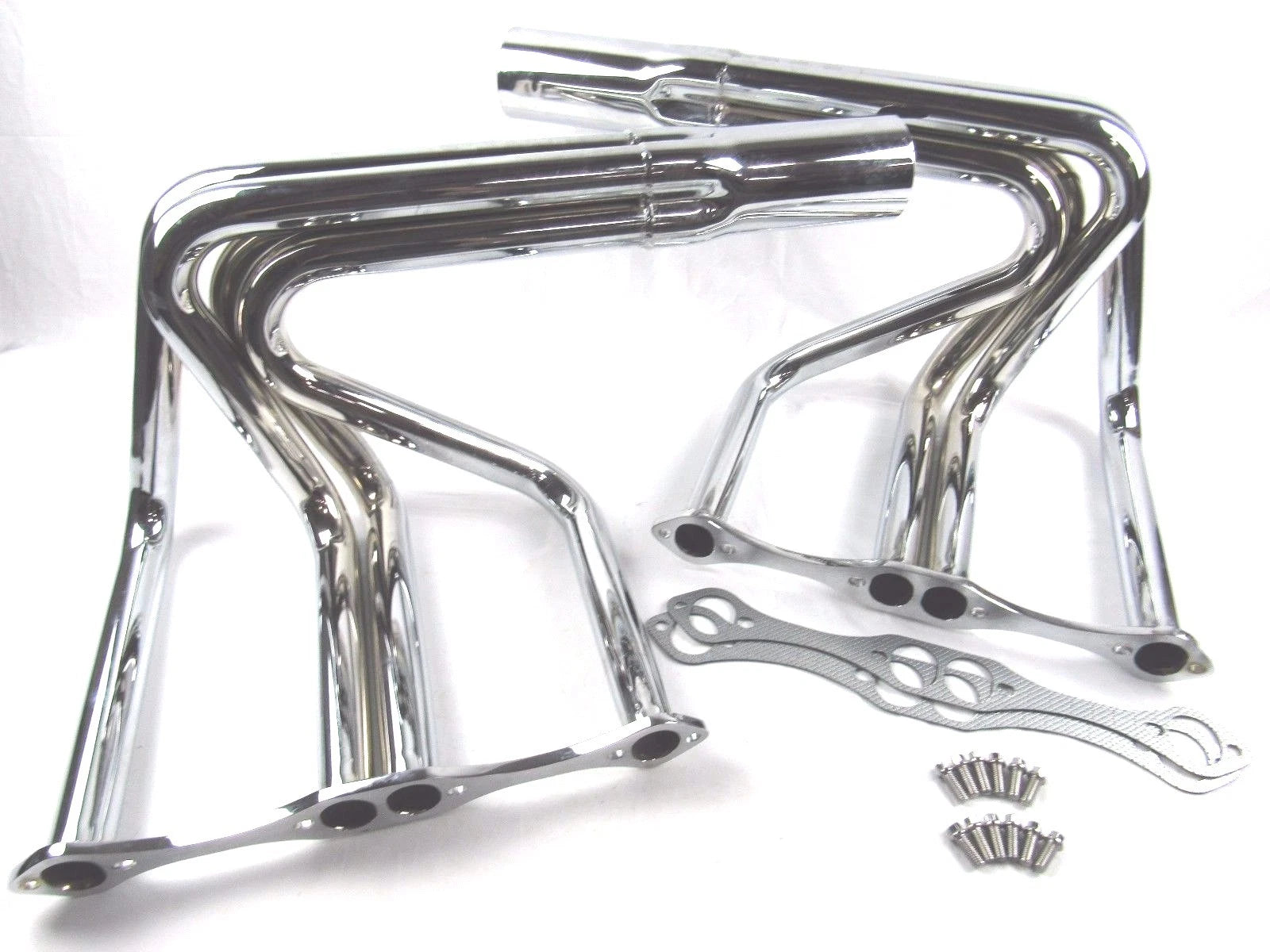 Small Block Chevy SBC 327 350 383 Sprint Roadster Headers Chrome H60008C