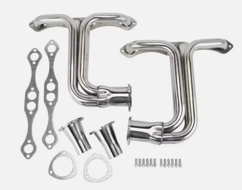 1928-34 Ford Chassis SBC Chevy 283-383 V8 Header Stainless H60052S
