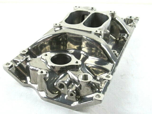 1996+ Small Block Chevy 327 350 383 Vortec Intake Manifold Polished E42421P