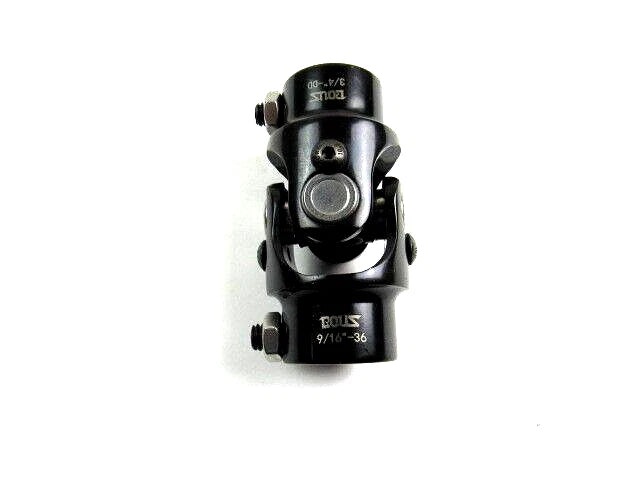 9/16"-36 X 3/4" DD Steel Steering Universal Joint Black S83145BK