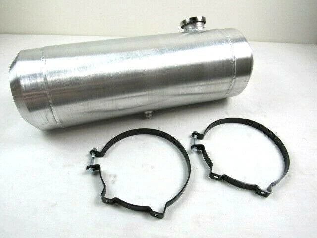 Universal Round Spun Aluminum 5 Gallon Fuel Tank, Center Outlet F52033