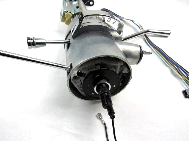 Universal GM 18" Tilt Steering Column Automatic w/ Key Ignition Natural S81021