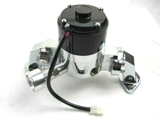 Aluminum BBC 454 Chevy High Flow Electric Water Pump Chrome K71307C