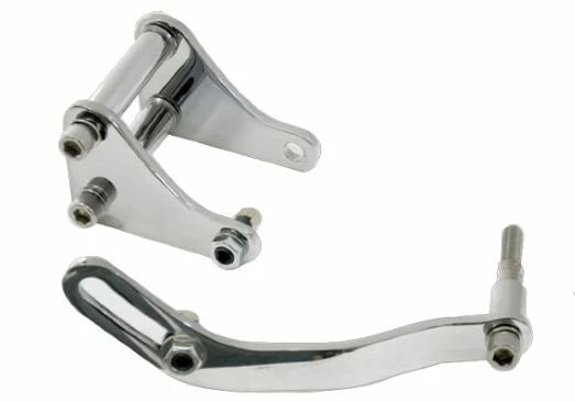 Small Block Chevy Saginaw Power Steering Pump Bracket Chrome S86201C