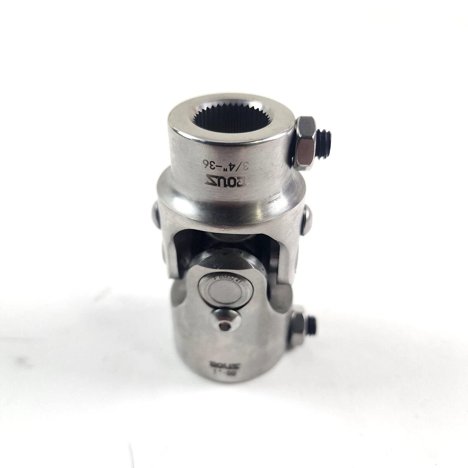 1" DD X 3/4''-36 Steel Steering Universal U-Joint Stainless S83130S