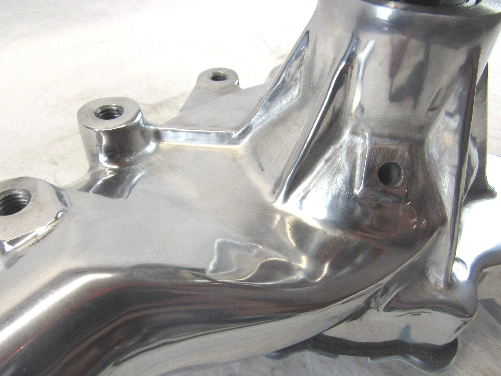 Chevy 396-454-502 Aluminum Long Water Pump W/ Heater Port Polished K71022P