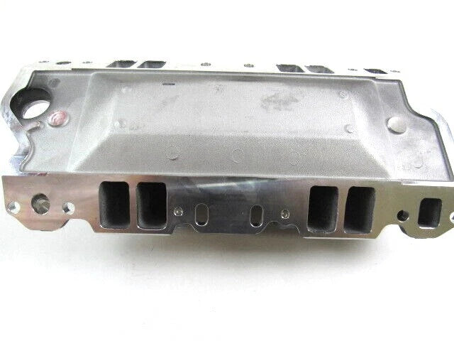 1959-95 Chevy 327 350 383 Air Gap Intake Manifold Black E42406BK