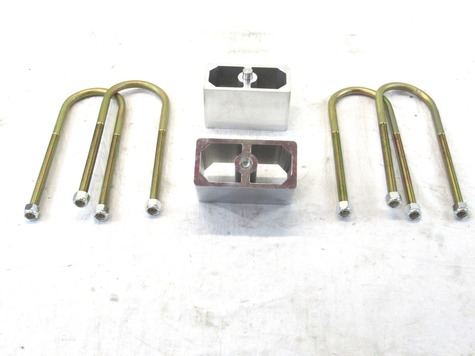 Universal Aluminum Leaf Spring 2'' Inch Lowering Block Kit C23230