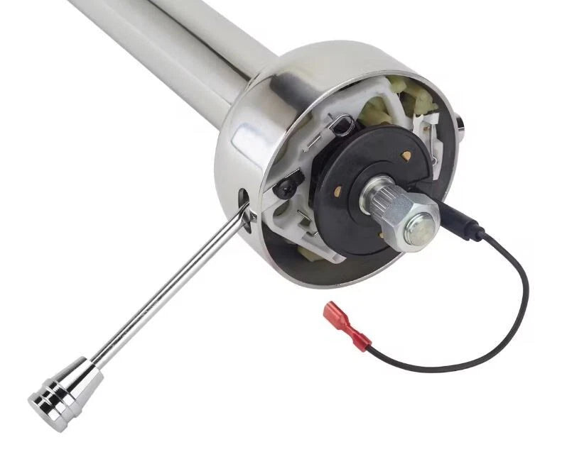 Hot Rod Universal Non Tilt Steering Column 32'' Polished Finish S81054P
