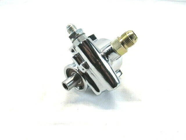 GM Chevy Type II Aluminum Power Steering Pump Chrome S86005C