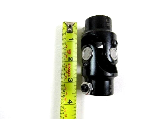 13/16''-36'' x 1'' Round Steering Universal Joint Black S83118BK