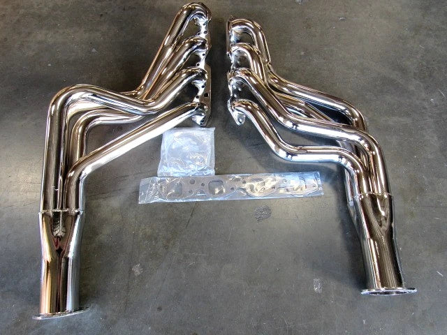 1968-74 Chevy 396-454 Long Tube Header 2'' Chevelle,Camaro,Nova Chrome