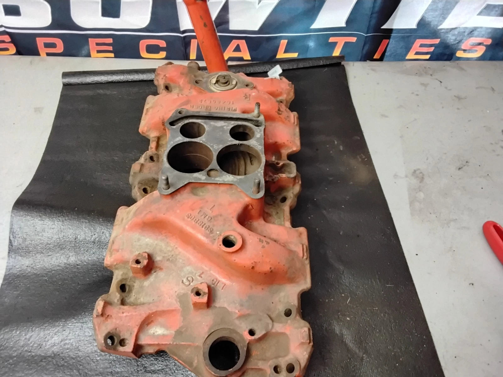 3919803 Codes Intake Manifold 1967 68 cast iron 350 327 GM 1 sbc Chevrolet V8