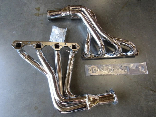 1969-1979 Ford 289-302W F100/F150 Long Tube header Chrome H61152C