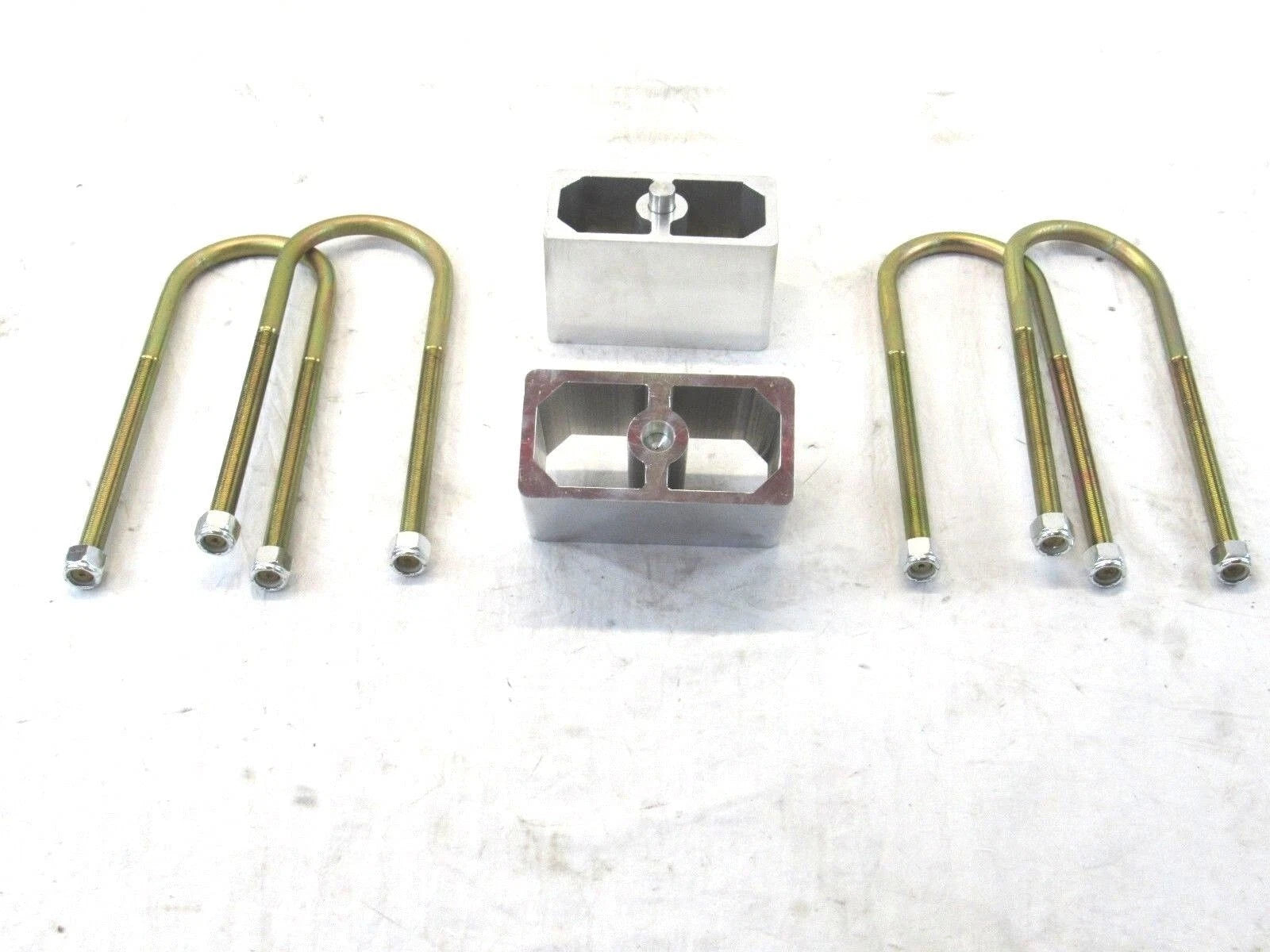 Universal Aluminum Leaf Spring 4'' Inch Lowering Block Kit C23232