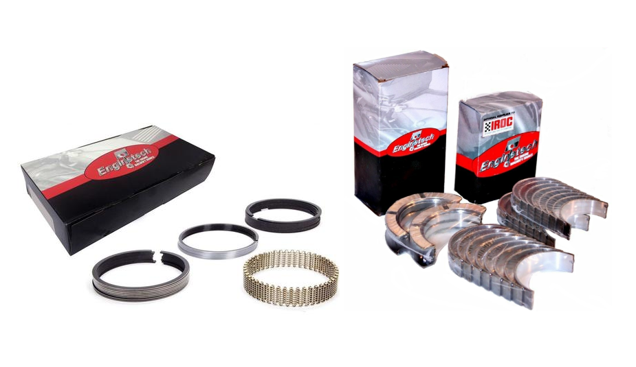 Haupt- und Pleuellager mit Molybdän-Kolbenringen für Chevrolet LS Gen III IV 4,8 l 5,3 l