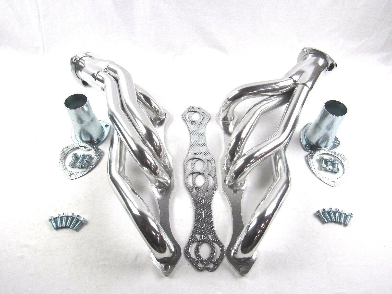 Small Block Chevy 283-350 Nova, Chevelle, El Camino Headers Chrome
