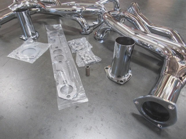 1967-1991 SBC Chevy 327-350-400 Truck / Blazer/Yukon 4wd Headers Chrome H60353C