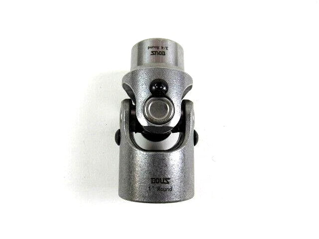 Universal Steering U Joint 1'' Round x 3/4'' Round Raw Steel S83102