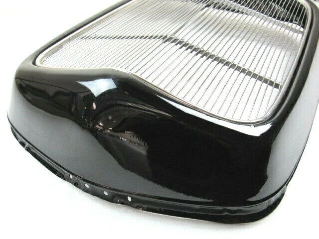 1932 Ford Steel Grill Shell w Stainless Grill Insert Complete Black W91001K