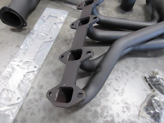 1965-1974 Ford F100-F250 2wd FE 352-428 Long Tube Header Black H61202BK