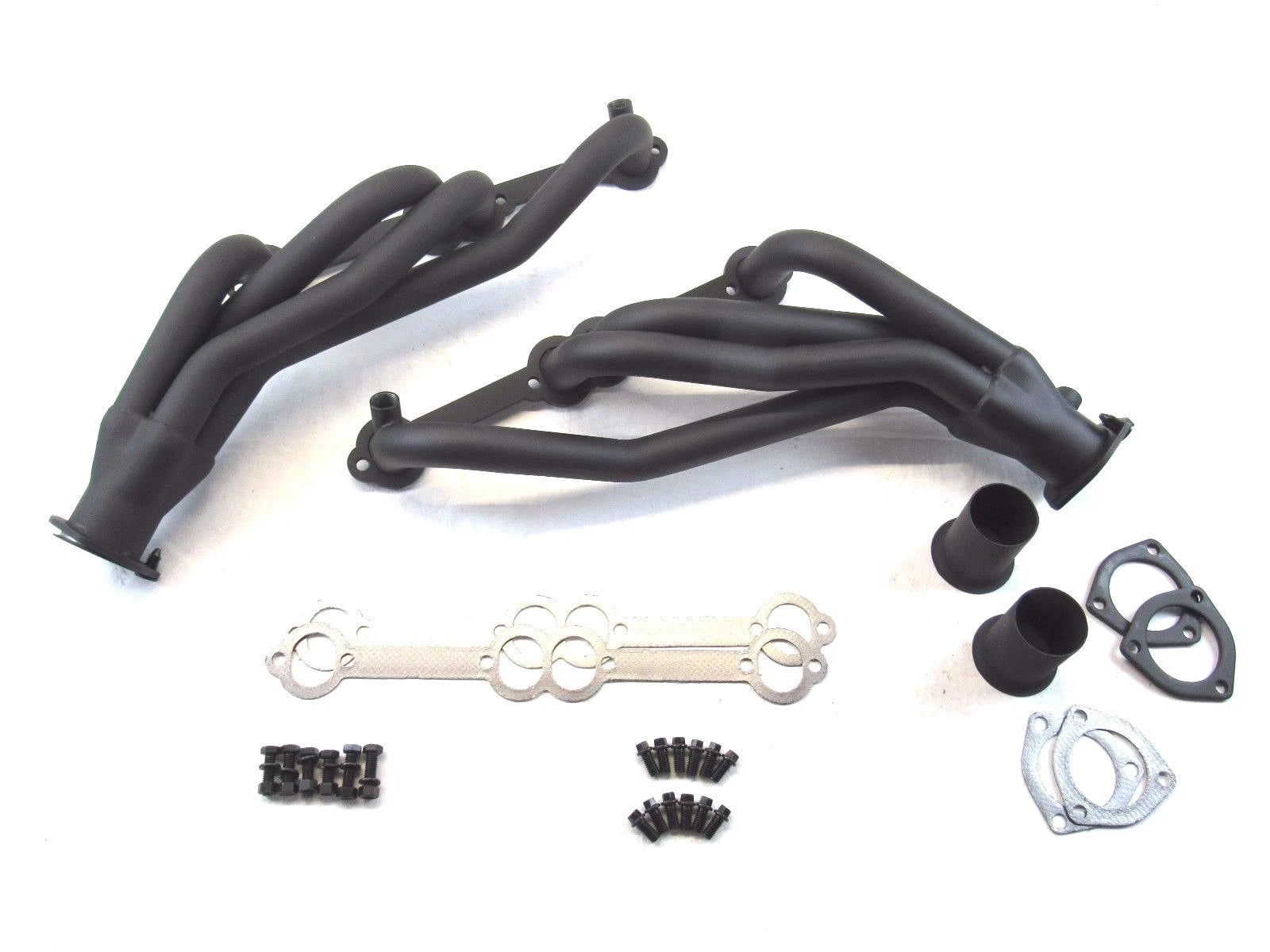 1988-95 GMC/Chevy 1500-3500 2wd/4wd Mid Length Header Black H60357BK