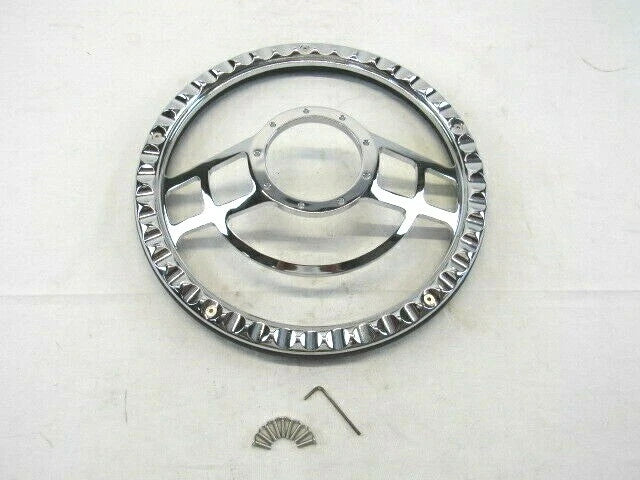 Billet Aluminum 14'' Steering Wheel Half Wrap Black Leather (9 Hole) S82028H