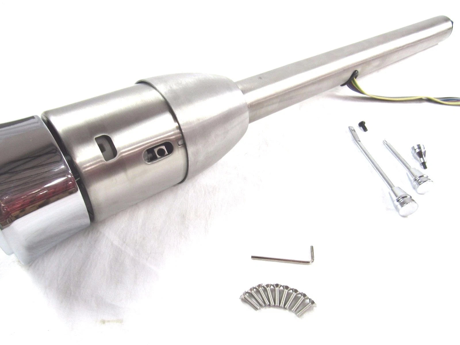 32'' Tilt Manual Steering Column W/ Wheel Adapter Natural S81015