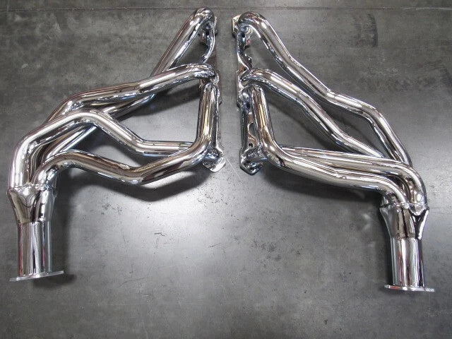 1967-1991 SBC Chevy 327-350-400 Truck / Blazer/Yukon 4wd Headers Chrome H60353C
