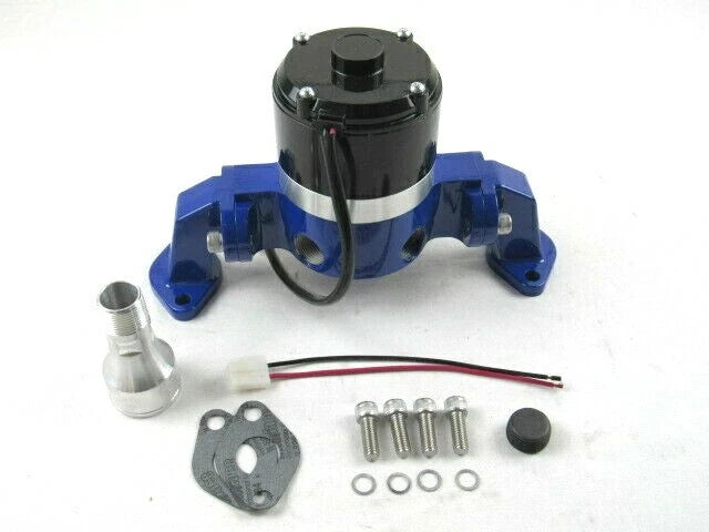 Aluminum BBC 454 Chevy High Flow Electric Water Pump Blue K71307BU