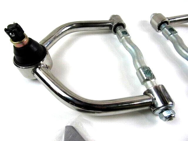 Mustang II 2 Control Arms Tubular Upper & Lower Coil Spring Stainless C21001S