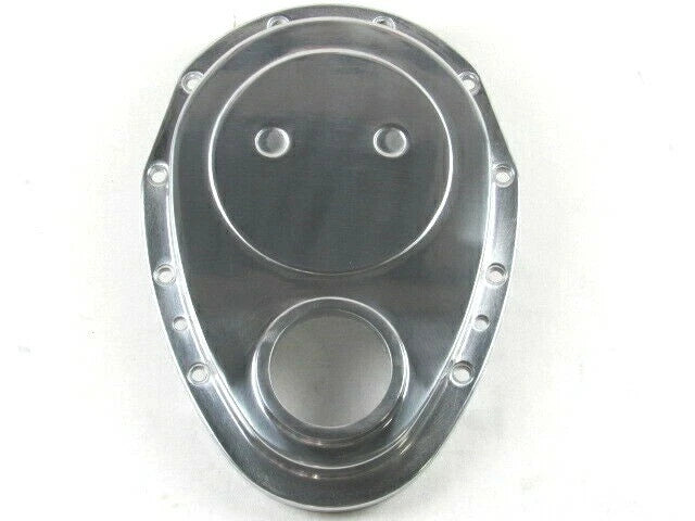 Small Block Chevy SBC 327 350 383 Aluminum Timing Cover Kit Polished E45201P