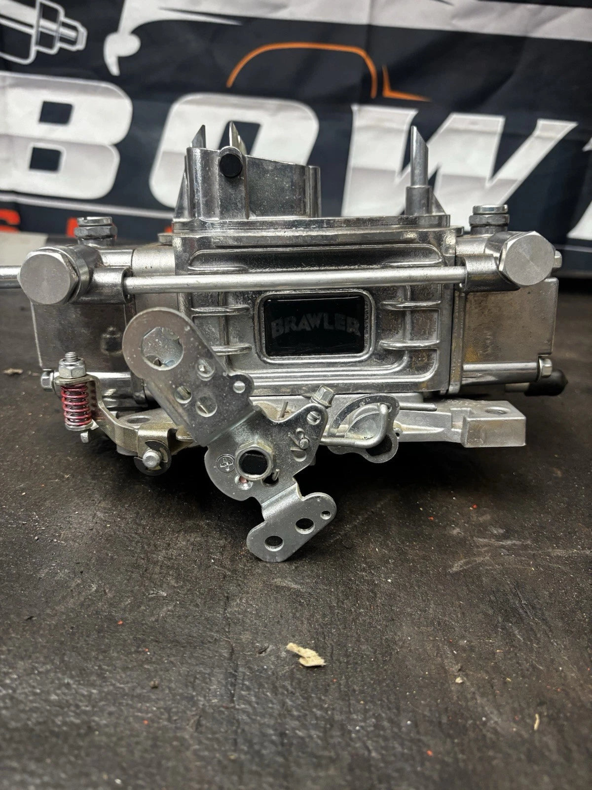 Brawler BR-67270 600 CFM Brawler Diecast Carburetor Vacuum Secondary