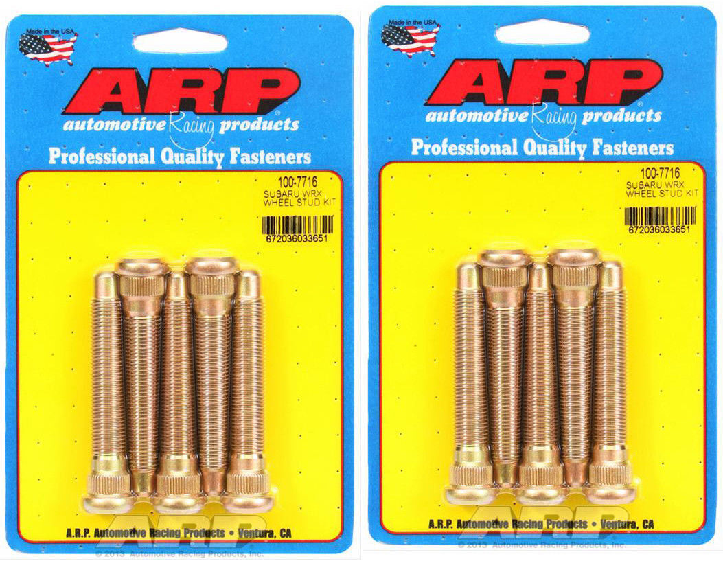 ARP Race Extended Wheel Stud Kit 2er-Pack/10-teilig passend für Subaru Impreza WRX STi