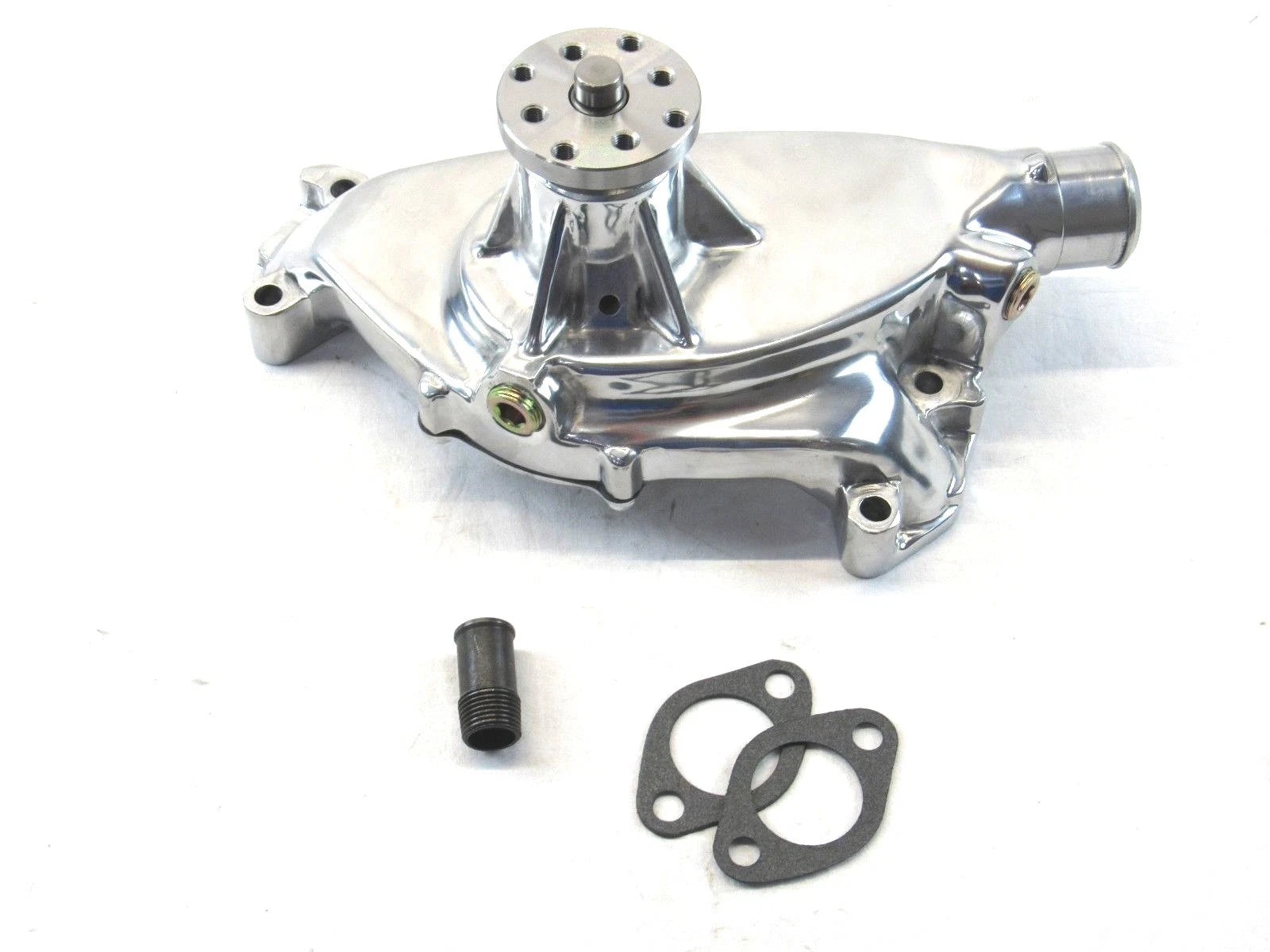 BBC Chevy 396-454 Aluminum Short Water Pump Polished K71021P