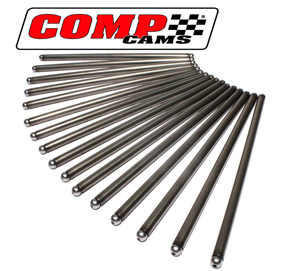 Comp Cams 7809-16 7.266" High Energy Pushrods Chevrolet 262-400 Retro-Fit Roller