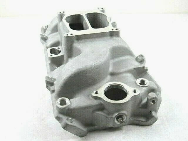 Big Block Chevy 396-454 Oval Port 1500-6000 RPM Intake Manifold Satin E42441