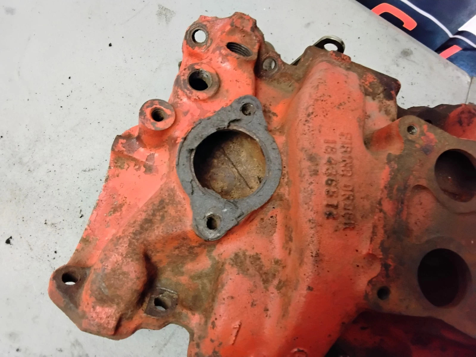 1975-1979 Chevrolet GM#346249 Corvette 4-Barrel Q-Jet Intake Manifold Cast Iron