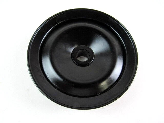 V-Belt Steel Power Steering Pulley Single Groove Black E43601