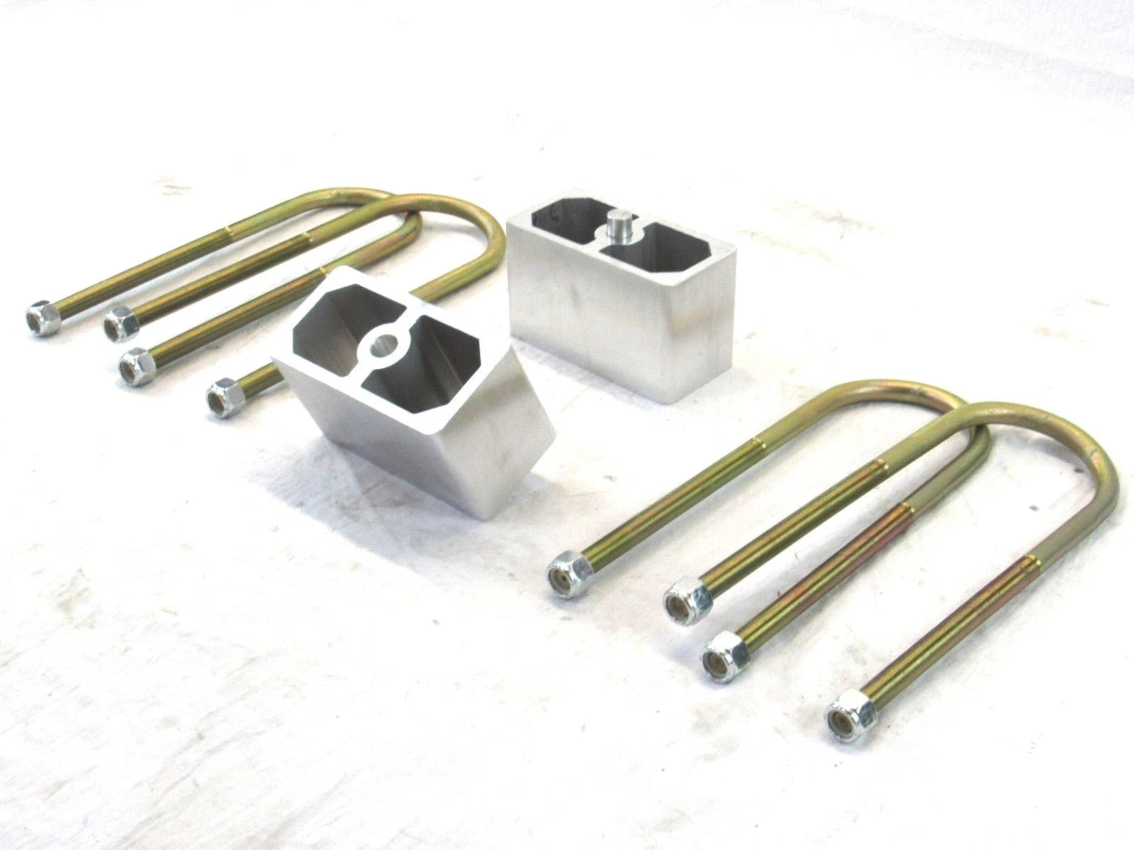 Universal Aluminum Leaf Spring 2'' Inch Lowering Block Kit C23230