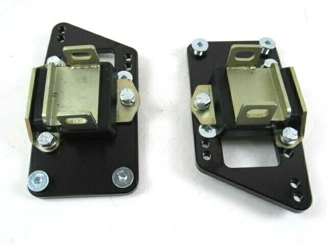 Adjustable LS Engine Mounts Billet Aluminum LS Swap Kit C10 Chevelle Camaro Nova