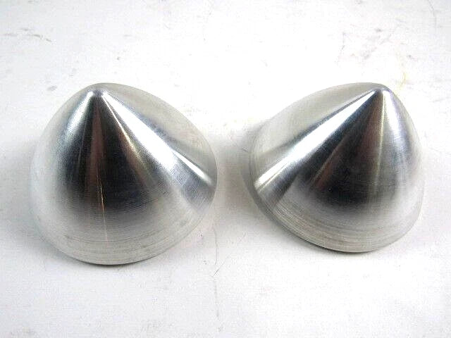 1961 Chevy Impala Bumper Guard Bullets Billet Raw Steel