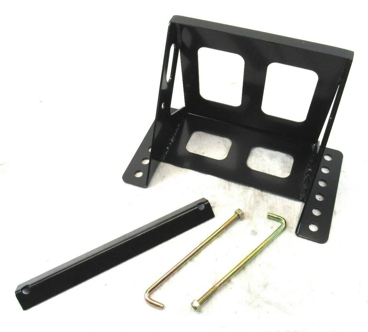 Ford Chevy Mopar Universal Steel Bolt In Small Battery Tray Box Black D31302