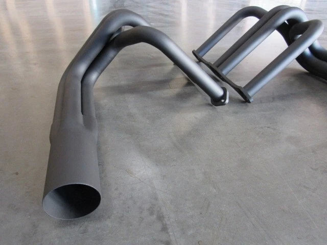 Hot Rod Hi Boy Chevy 327 350 Full Length Headers Black H60053BK