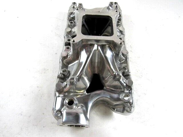 Ford 260-289-302 Windsor High Rise Single Plane Intake Manifold Polished E42454P
