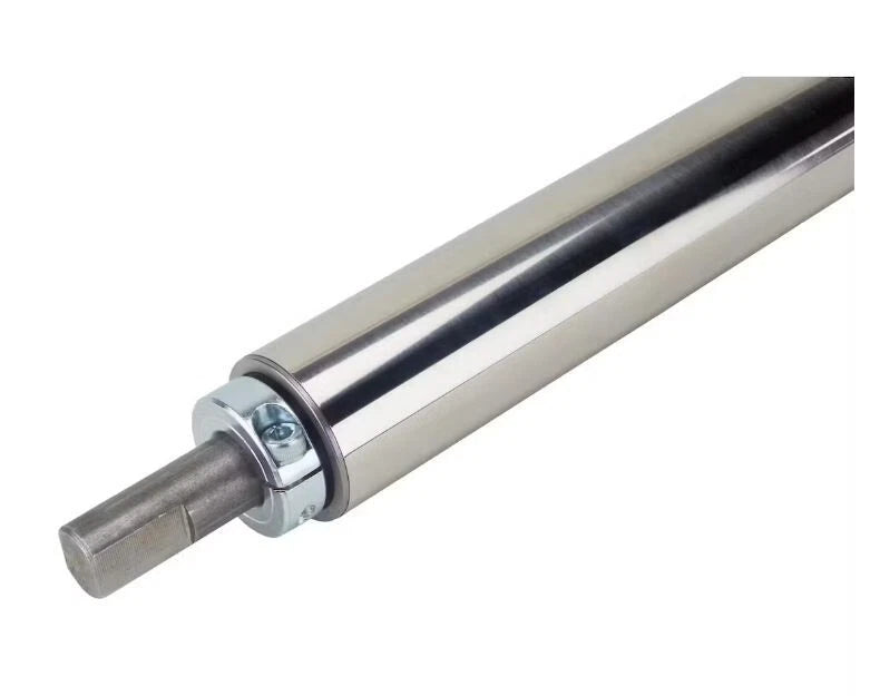 Hot Rod 34'' Universal Steering Column w Wheel hub Stainless Polished S81076-34