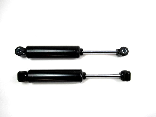 Universal Steel Short Tube Shock 14-5/8''-9-5/8'' Black Pair