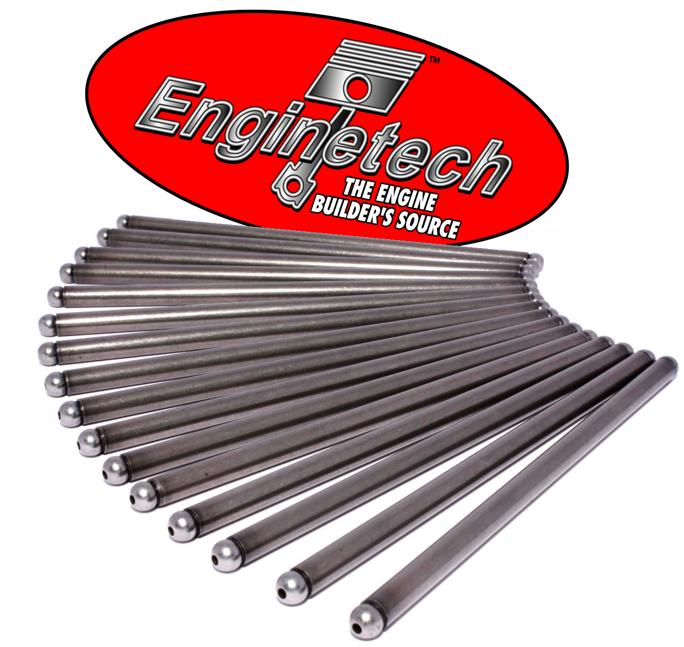 Enginetech Pushrods Set for Chrysler Dodge Plymouth Mopar 273 318 340 360 5.3
