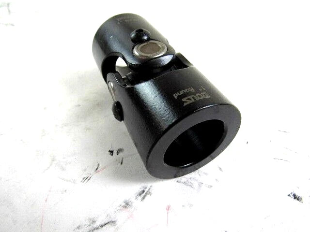 1'' Round x 1'' Round Steering U-Joint Universal Joint Black S83103BK